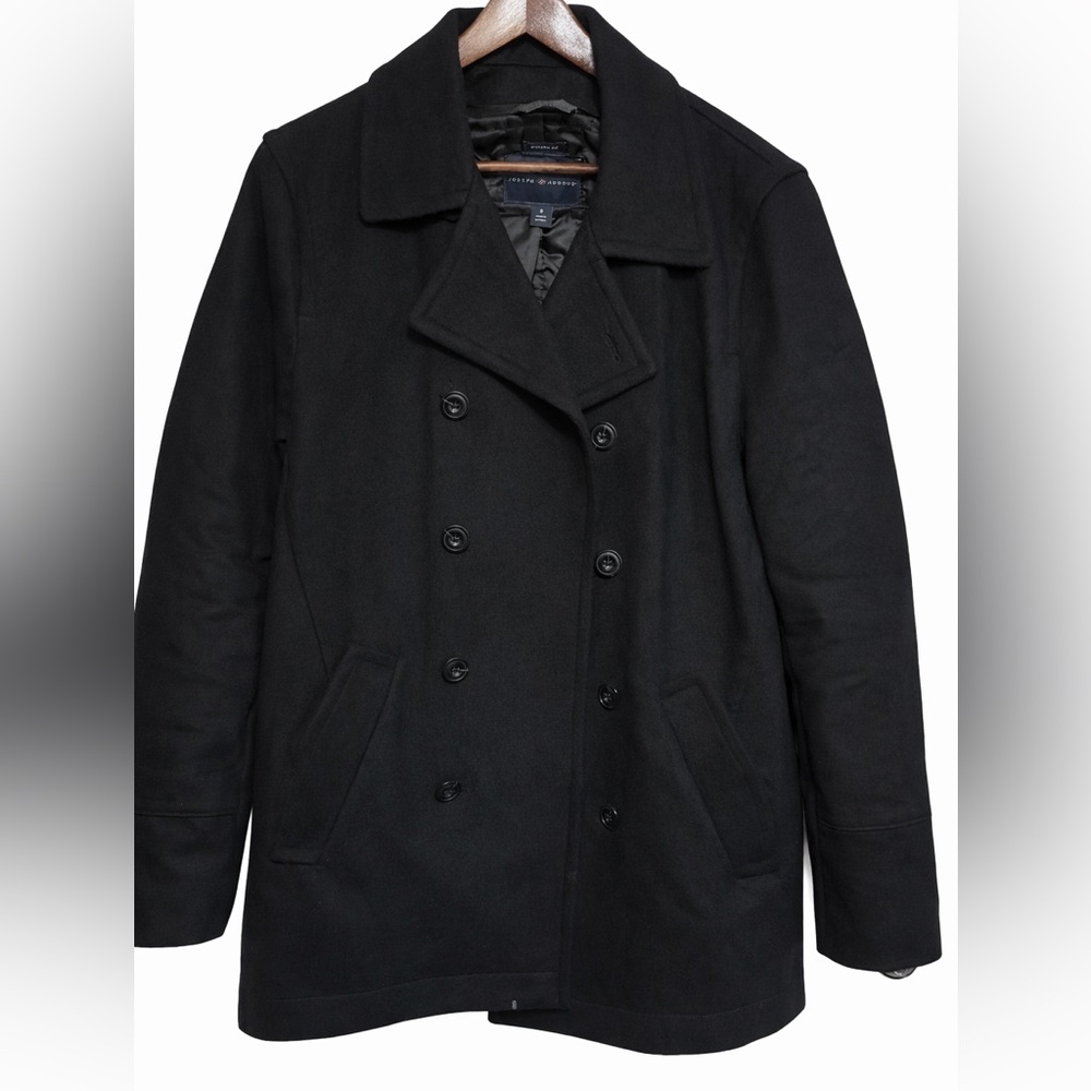 Joseph Abboud Double-Breasted Signature Peacoat